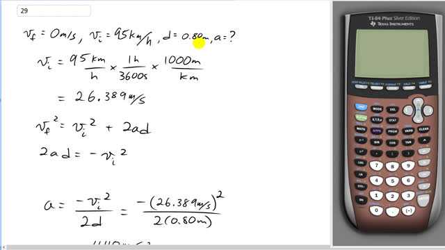 Giancoli 7th Edition, Chapter 2, Problem 29 solution video poster