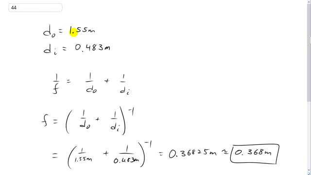 Giancoli 7th Edition, Chapter 23, Problem 44 solution video poster
