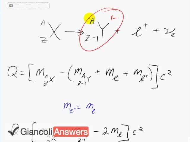 Giancoli 6th Edition, Chapter 30, Problem 35 solution video poster