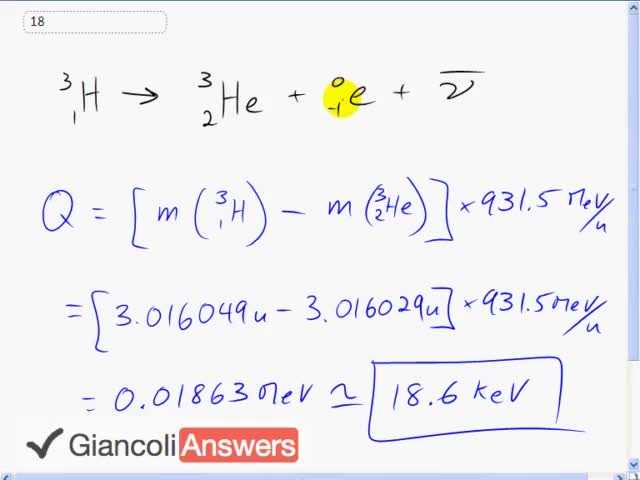 Giancoli 6th Edition, Chapter 30, Problem 18 solution video poster