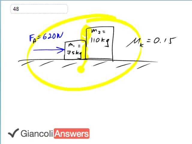 Giancoli 6th Edition, Chapter 4, Problem 48 solution video poster