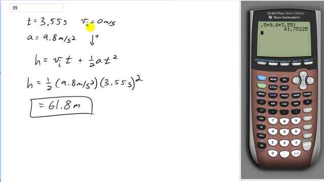 Giancoli 7th Edition, Chapter 2, Problem 39 solution video poster