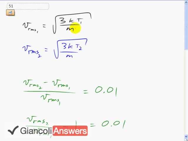 Giancoli 6th Edition, Chapter 13, Problem 51 solution video poster