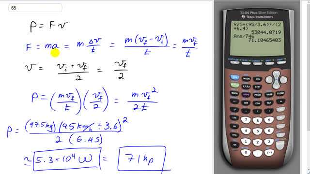 Giancoli 7th Edition, Chapter 6, Problem 65 solution video poster