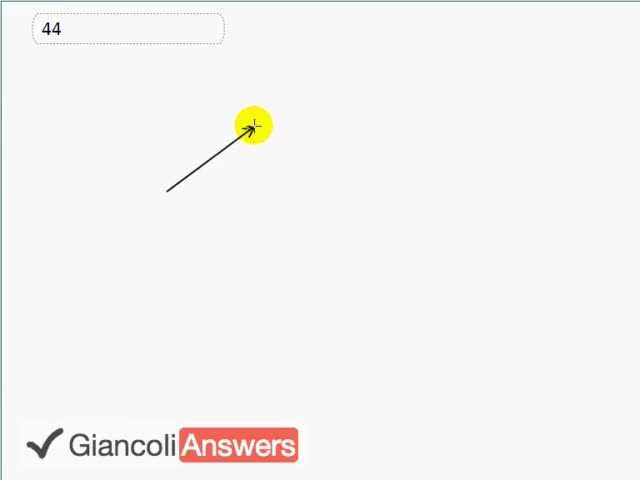 Giancoli 6th Edition, Chapter 3, Problem 44 solution video poster