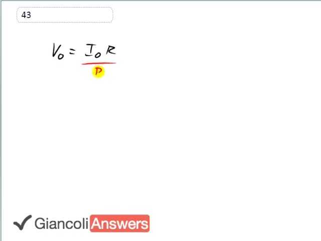 Giancoli 6th Edition, Chapter 18, Problem 43 solution video poster