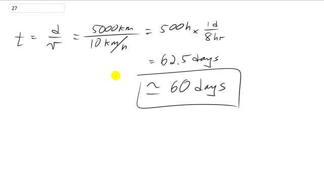 Giancoli 7th Edition, Chapter 1, Problem 27 solution video poster