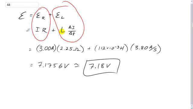 Giancoli 7th Edition, Chapter 21, Problem 44 solution video poster