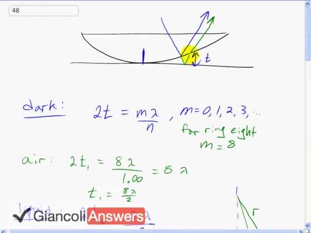 Giancoli 6th Edition, Chapter 24, Problem 48 solution video poster