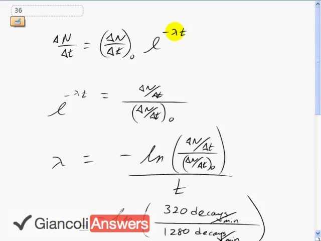 Giancoli 6th Edition, Chapter 30, Problem 36 solution video poster