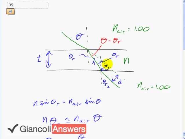 Giancoli 6th Edition, Chapter 23, Problem 35 solution video poster