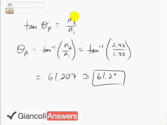 Giancoli 6th Edition, Chapter 24, Problem 55 solution video poster