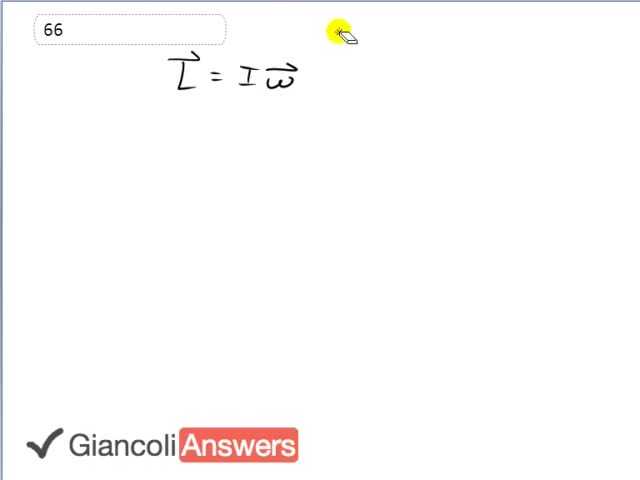 Giancoli 6th Edition, Chapter 8, Problem 66 solution video poster