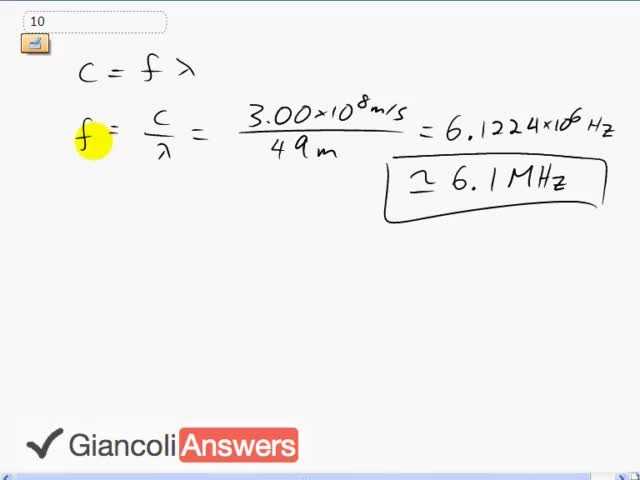 Giancoli 6th Edition, Chapter 22, Problem 10 solution video poster