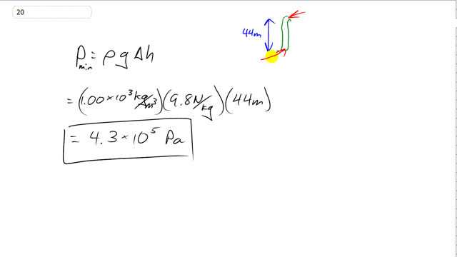 Giancoli 7th "Global" Edition, Chapter 10, Problem 20 solution video poster