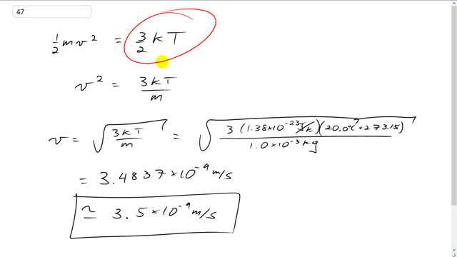 Giancoli 7th Edition, Chapter 13, Problem 47 solution video poster
