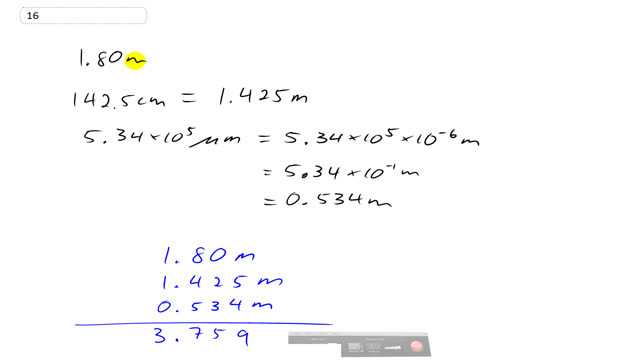 Giancoli 7th Edition, Chapter 1, Problem 16 solution video poster