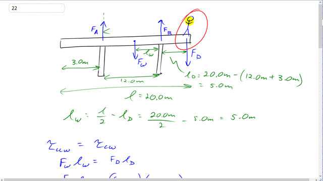 Giancoli 7th Edition, Chapter 9, Problem 22 solution video poster