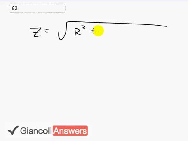 Giancoli 6th Edition, Chapter 21, Problem 62 solution video poster