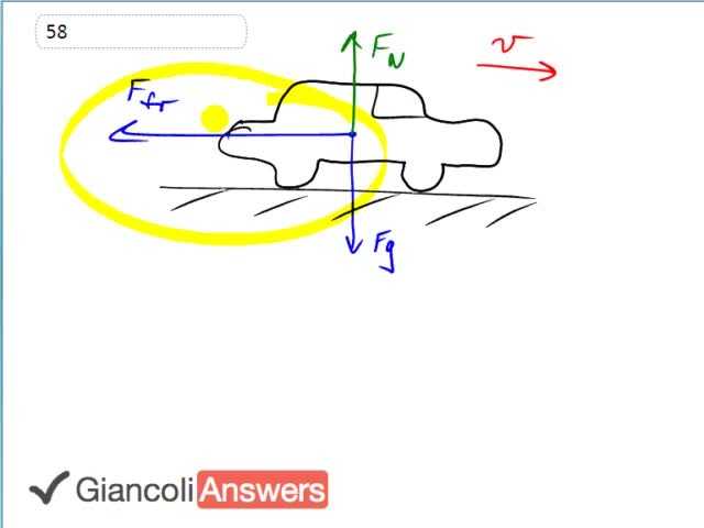 Giancoli 6th Edition, Chapter 4, Problem 58 solution video poster