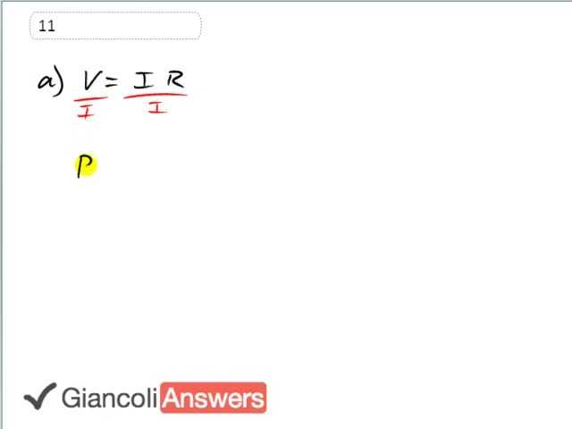 Giancoli 6th Edition, Chapter 18, Problem 11 solution video poster