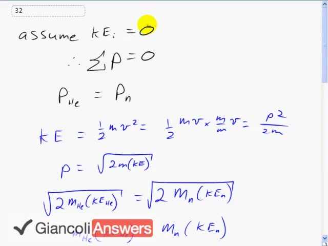 Giancoli 6th Edition, Chapter 31, Problem 32 solution video poster