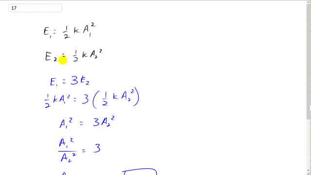 Giancoli 7th Edition, Chapter 11, Problem 17 solution video poster