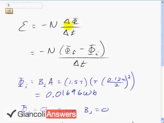 Giancoli 6th Edition, Chapter 21, Problem 5 solution video poster