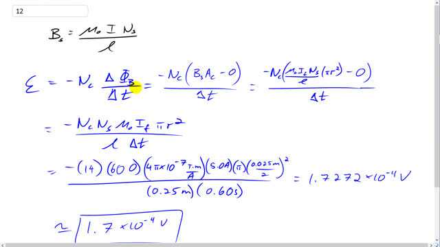 Giancoli 7th Edition, Chapter 21, Problem 12 solution video poster
